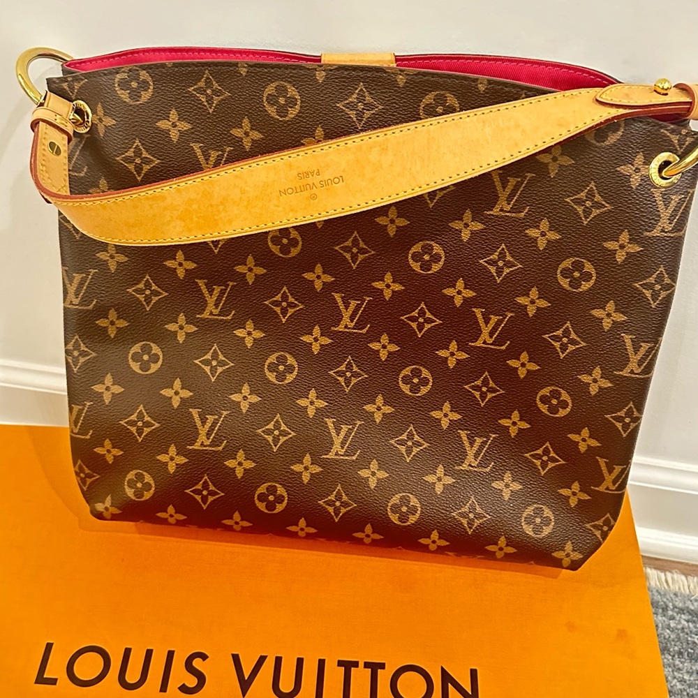 Authentic Louis Vuitton graceful pm Ming Pivioine